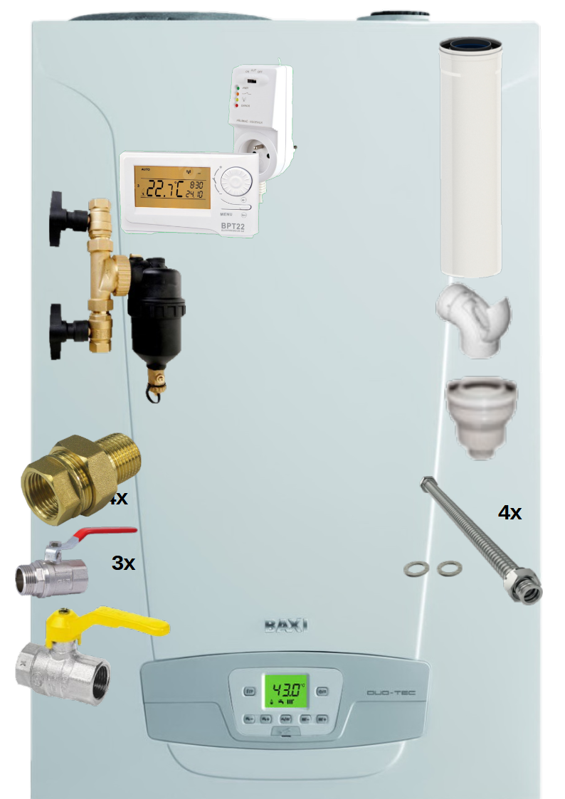Baxi Nuvola Duo-tec+ 24